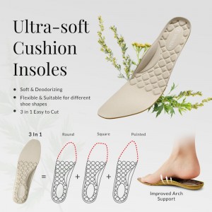 VIVAIA Philippines - VIVAIA 3-in-1 Cuttable Ultra-Soft Insole Women's Insoles Almond - FES-1868