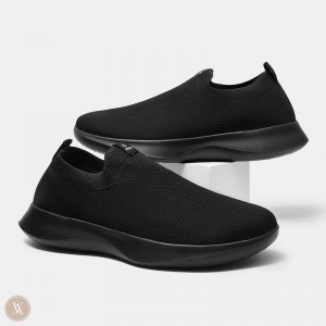 VIVAIA Philippines - VIVAIA Bernie Women's Waterproof Slip-on Sneakers Black - BJQ-5877