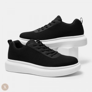VIVAIA Philippines - VIVAIA Billy Men's Water-Resistant Sneakers Black White - RND-0348