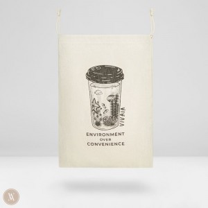 VIVAIA Philippines - VIVAIA Canva Storage Bag-Nature Cup Women's Bags Nature Cup - ILK-5137