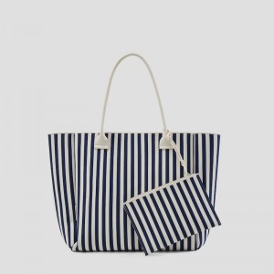 VIVAIA Philippines - VIVAIA Maia Women's Accessories Navy Stripes - MWO-1714