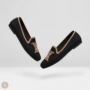 VIVAIA Philippines - VIVAIA Nadia Women's Round-Toe Loafers Black - DTD-2995