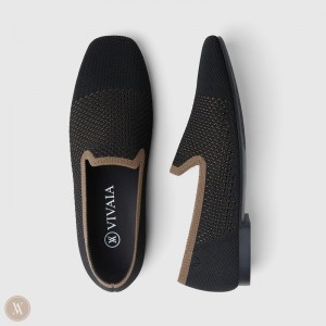 VIVAIA Philippines - VIVAIA Reva Women's Square-Toe Perforated Loafers deep - XEW-6445