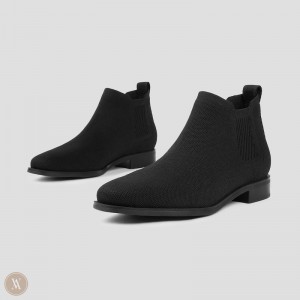 VIVAIA Philippines - VIVAIA Ryan Women's Water Repellent Chelsea Boot Black - JBT-1097