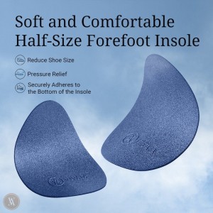 VIVAIA Philippines - VIVAIA Soft and Comfortable Half-Size Forefoot Insole Women's Insoles Blue - XTF-3558