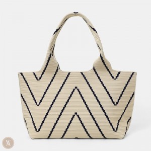 VIVAIA Philippines - VIVAIA Wallace Tote-Chevron Women's Bags Chevron - ZDR-0293
