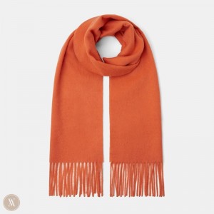 VIVAIA Philippines - VIVAIA Wool Scarf-Orange Red Women's Scarves Orange Red - SKD-3143