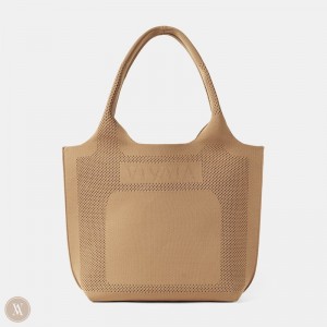 VIVAIA Philippines - VIVAIA Zahara Tote Women's Bags Khaki Brown - JVS-0622